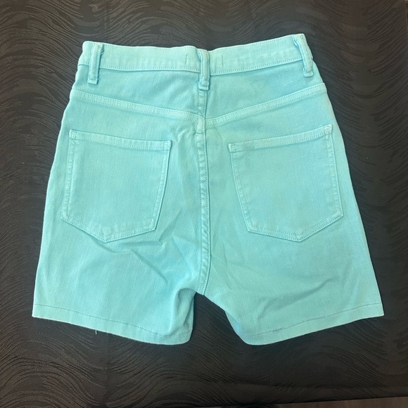 Aphrodite Blue Skorts with Distressed Detailing - Picture 3 of 4